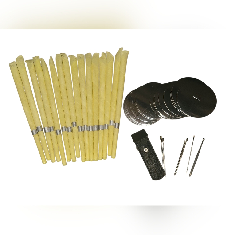 16 Pcs. Ear Wax Removal Candles With Ear Wax Removal Tool Kit